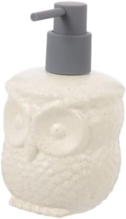 Owl Shape Ceramic Lotion Dispenser Pump Set