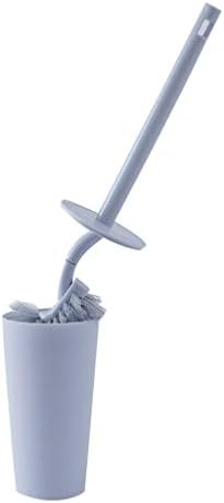 CENGNIAN Toilet Brush and Holder Set Blue