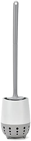 MOOWI Toilet Brush with Wall-Mounted Holder 1