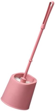 Beavorty 1set Bathroom Brush Cleaning Tool Holder with Long Handle Soft Bristle