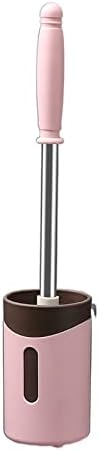 HASMI Wall-Mounted Toilet Brush with Long Handle