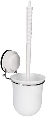 Hilitand Suction Cup Toilet Brush Set with Wall Mount Holder