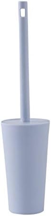 CENGNIAN Toilet Brush and Holder Set Blue