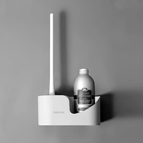 KOOFUR Toilet Brush Holder with Brush 360 Rotating