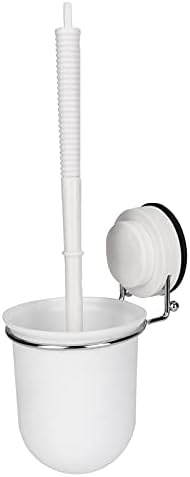 Hilitand Suction Cup Toilet Brush Set with Wall Mount Holder
