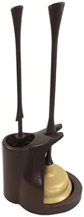 SUREK Soft Floor Toilet Brush Plunger Set