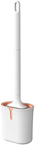 Lovskoo Toilet Brush Set with Quick-Dry Silicone Head
