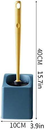 HASMI Wall-Mounted Toilet Brush with Long Handle 1
