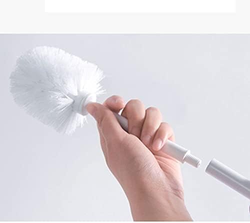 ROLTIN Wall-Mounted Toilet Brush with Base Cleaning Kit White