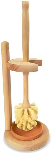 Nacterra Eco Friendly Toilet Brush Set