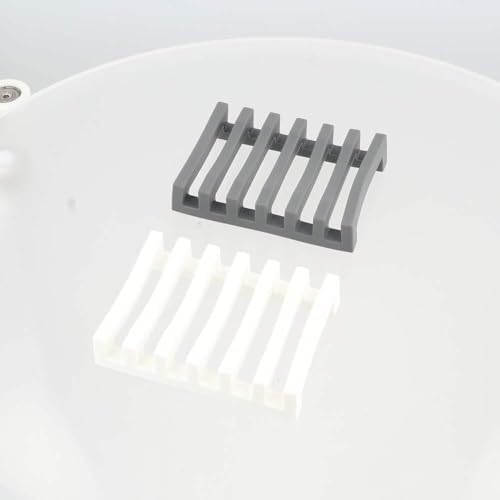 Durable Silicone Soap Dish Holder for Bathroom Grey