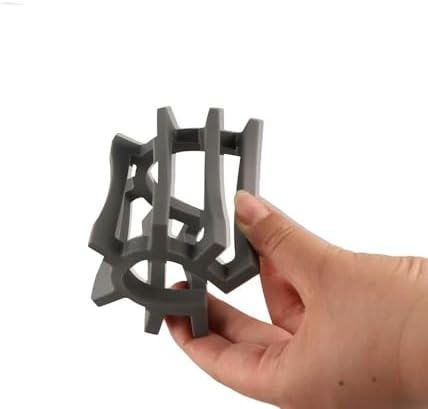 Durable Silicone Soap Dish Holder for Bathroom Grey