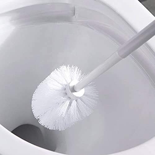 ROLTIN Wall-Mounted Toilet Brush with Base Cleaning Kit White