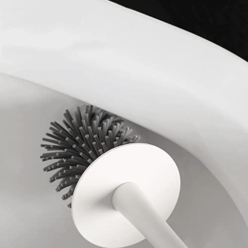 KOOFUR Toilet Brush Holder with Brush 360 Rotating