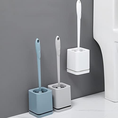 KOOFUR Toilet Brush Holder with Base and Long Handle
