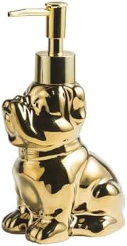 Cute Shar-Pei Dog Ceramic Soap Dispenser for Kids