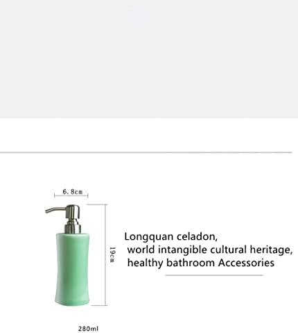 SAFWE Liquid Soap Dispenser Vintage Celadon Ceramic