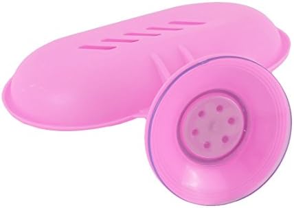Pink Plastic Bathroom Suction Cup Holder