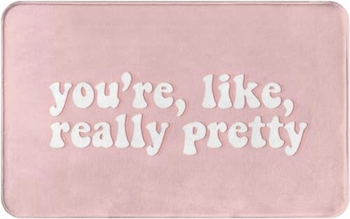 ZLPW Youre Like Really Pretty Mean Girls Bath Mat 18x30 Inch