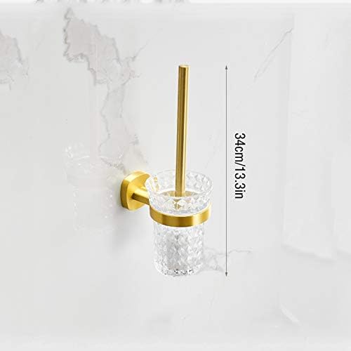 UNNS Toilet Brush with Holder for Easy Cleaning