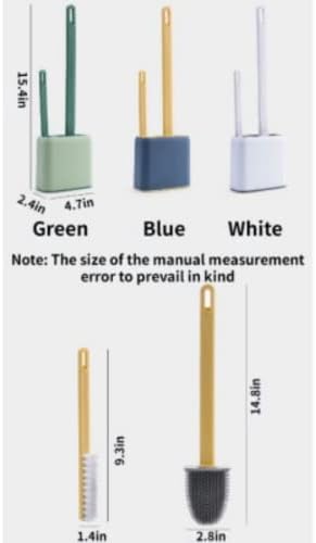 OVUTID Toilet Brush with Ventilated Stand Base