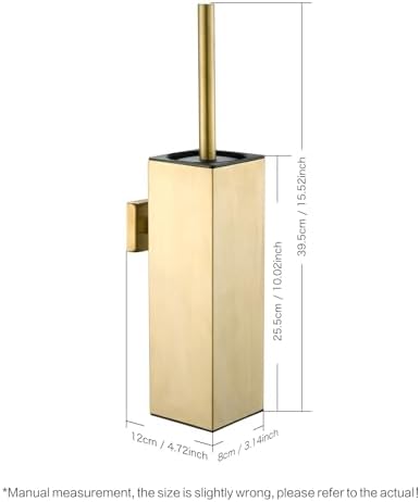 Toilet Brush and Plunger Set With Wall Holder