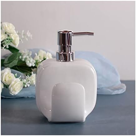 Moisture Ceramic Soap Dispenser Set White 1