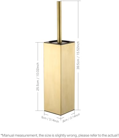 AIREMOEN Upright Toilet Brush Plunger Set