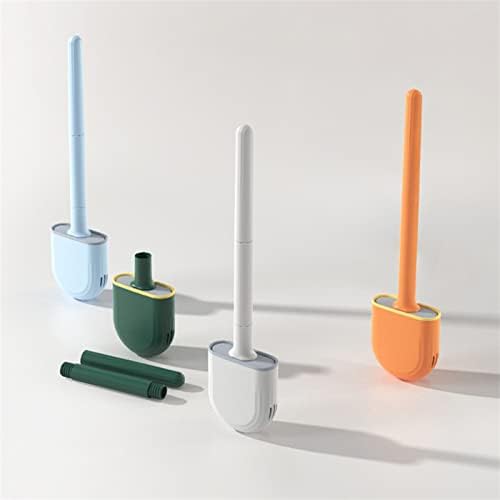 Wall-Mounted Toilet Brush and Holder Set with Plunger