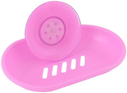 Pink Plastic Bathroom Suction Cup Holder