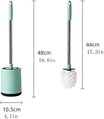 Stainless Steel Wall-Mounted Toilet Brush Set
