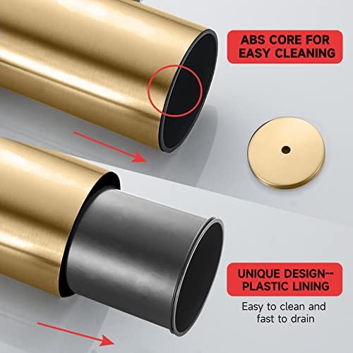 Wall-Mounted Toilet Brush with Replaceable Head and Holder