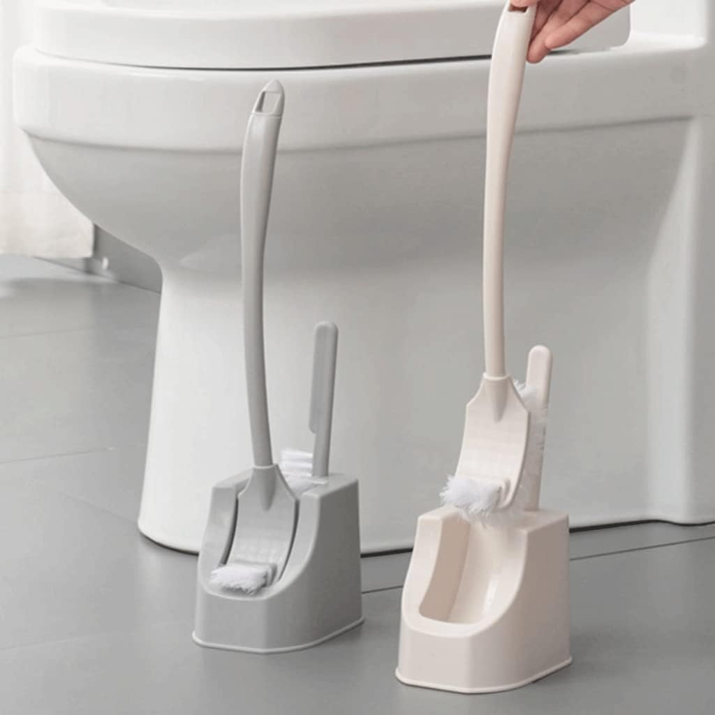PEKJI Modern Dual-Use Toilet Brush with Holder 1