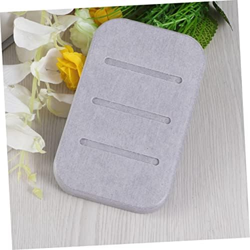 HOLIDYOYO Soap Pad Set Non-Slip Quick Dry Suction Bath Dish