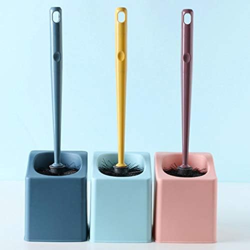 HASMI Wall-Mounted Toilet Brush with Long Handle 1