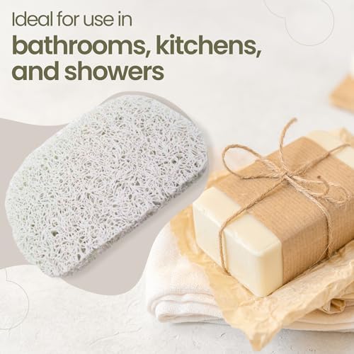 Gadgetime USA Soap Saver Pad - Durable Holder for Kitchen Bathroom