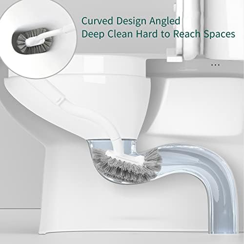 Kpoooku Toilet Brush and Holder Set