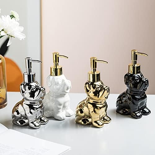 Cute Shar-Pei Dog Ceramic Soap Dispenser for Kids