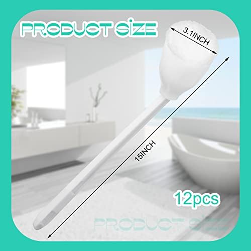 Eaasty 12 Pcs Toilet Bowl Brush Set