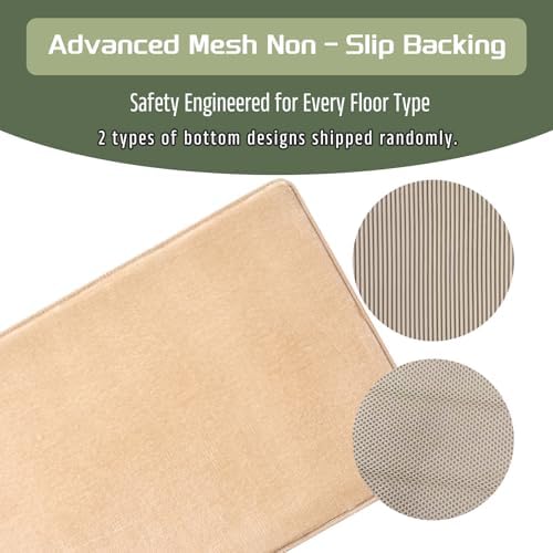 SUVAMJAM Memory Foam Bath Mat - 24x17 Inches