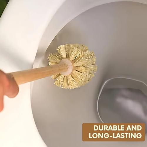 Nacterra Eco Friendly Toilet Brush Set