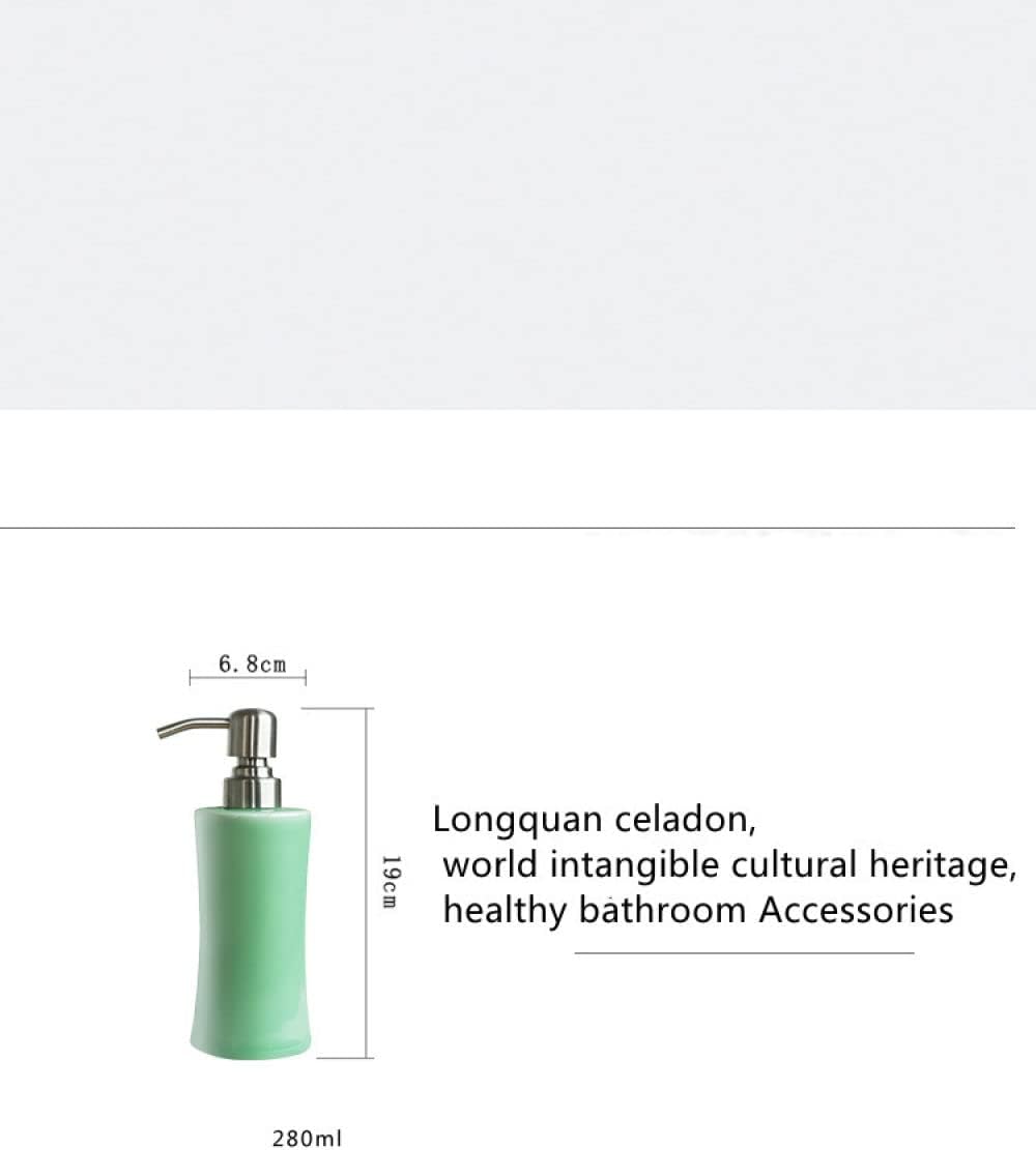 SAFWE Liquid Soap Dispenser Vintage Celadon Ceramic