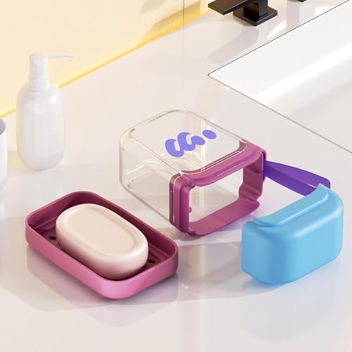 Searching Roads Travel Soap Case with Waterproof Lid