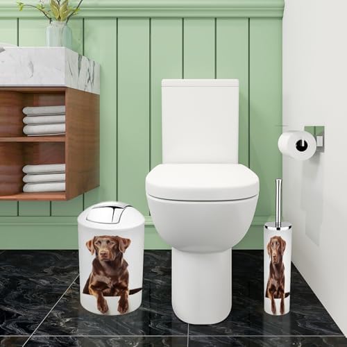Boho Bathroom Accessory Set 6 Piece for Modern Homes