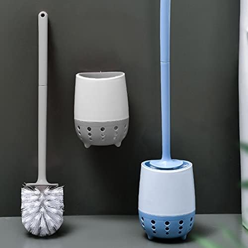 MOOWI Toilet Brush with Wall-Mounted Holder 1