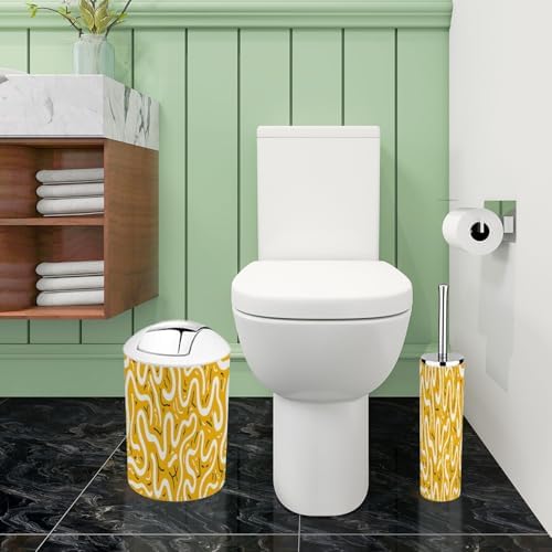 Boho Doodle Bathroom Accessory Set 6 Piece