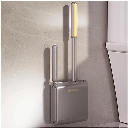 BKEKM Toilet Brush with Holder and Small Cleaning Brush Set