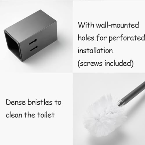 KUddYYKi Toilet Brush and Holder Set