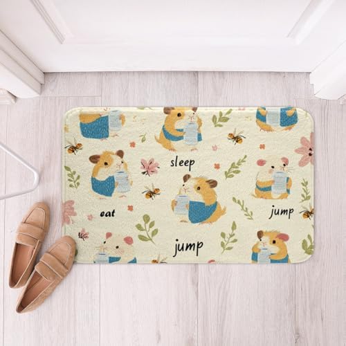 Feelyou Cute Guinea Pig Bath Rug 16x24