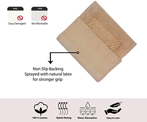 Home Weavers Classy Bathmat 17x24 Cotton Rug Set